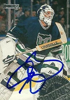 Sean Burke autographed Hockey Card (Hartford Whalers) 1994 Donruss #158 - Image 1 of 1