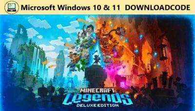 NEU Spiel Minecraft Legends Deluxe Edition für PC Computer Windows 10 11 Game - Bild 1 von 4
