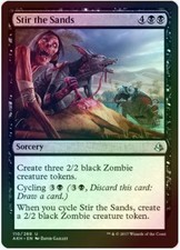 1 x Stir the Sands - Foil - Amonkhet - LP - Magic The Gathering - MTG
