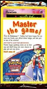 1x Carta Pokémon WOTC WOTC sigillata MEWTWO # 14 Black Star Promo Master the Game - Foto 1 di 2