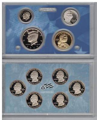 2009 united states mint proof set 18 coins total - Image 1 of 4