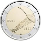 Finland 2011 2 Euro Coin Unc  Anniversary Of The Bank Of Finland - Bird Swan