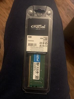 Crucial RAM 4GB DDR4 2666 MHz CL19 Desktop Memory CT4G4DFS6266 - Image 1 of 4