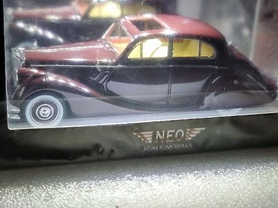 Neo Model 43951 Jaguar MK V Maroon (853) rar - Bild 1 von 4