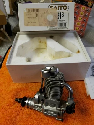 SAITO Engine - SAITO FA 91S RC Motor -  FA-91 4C motor! Nice. - Image 1 of 4