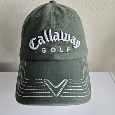 Callaway Hat Adult Adjustable Golf Cap Golfing Casual Men's Green New - Image 1 of 4