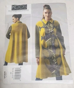 VOGUE AMERICAN DESIGNER #V1331 KOOS COUTURE Misses Swing JACKET PATTERN Sz 6-14 - Picture 1 of 3