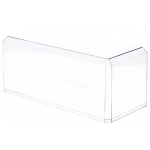 Pioneer Plastics Clear Plastic Beveled Edge Cases (Mirrored), 7" x 6" x 15.5" - Picture 1 of 3