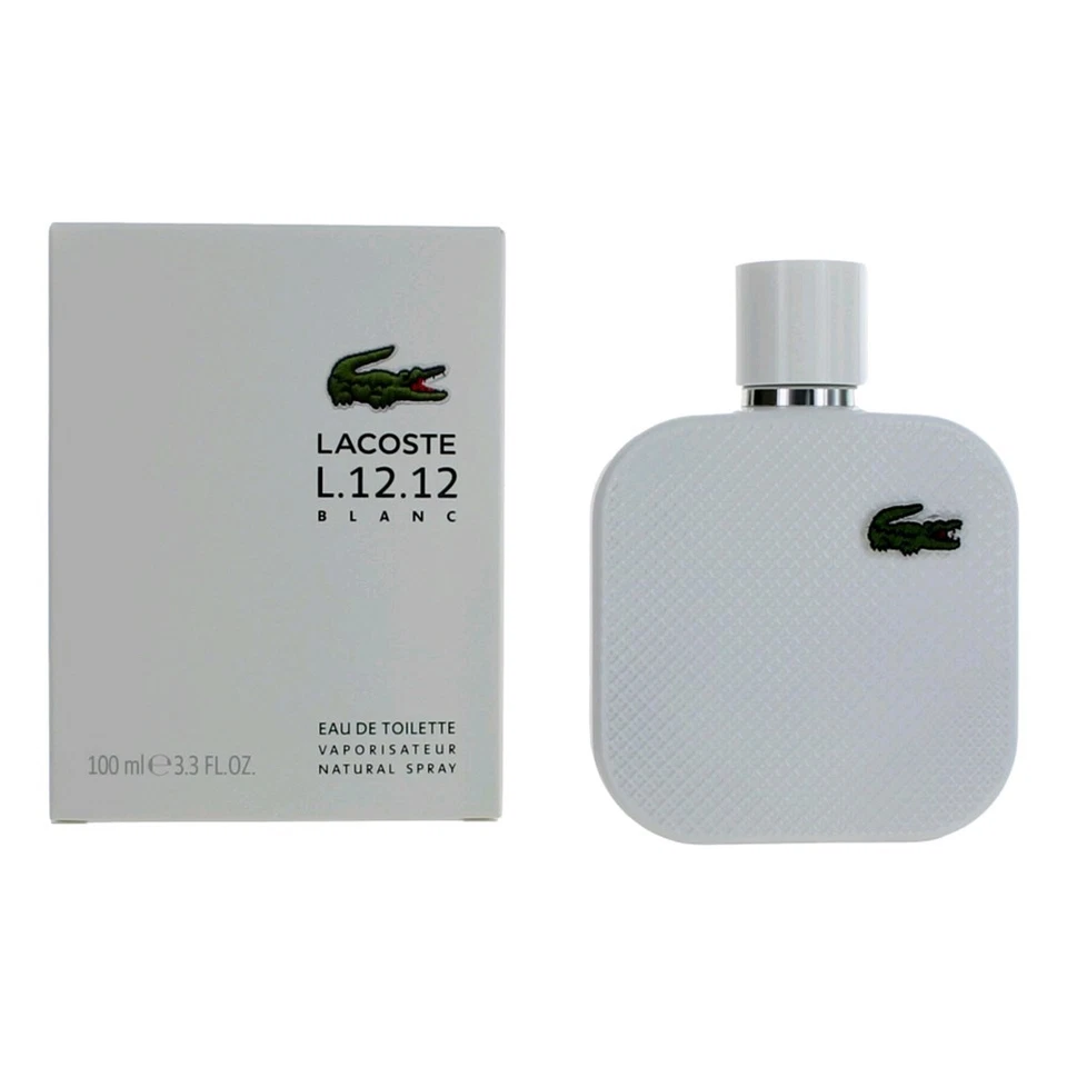 Lacoste L.12.12 White Blanc de Lacoste, spray EDT de 3,3 OZ para hombre Foto 1 de 1