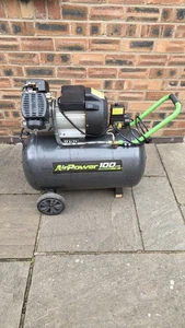Sealey SAC10030VE 100L V-Twin Compressor, With Retractable Reel - Picture 1 of 9