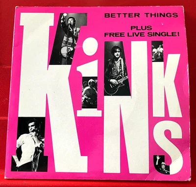 The Kinks Better Things 7"DOUBLE PACK G/F PC UK ORIG 1981 Arista Lola Live VINYL - Image 1 of 4