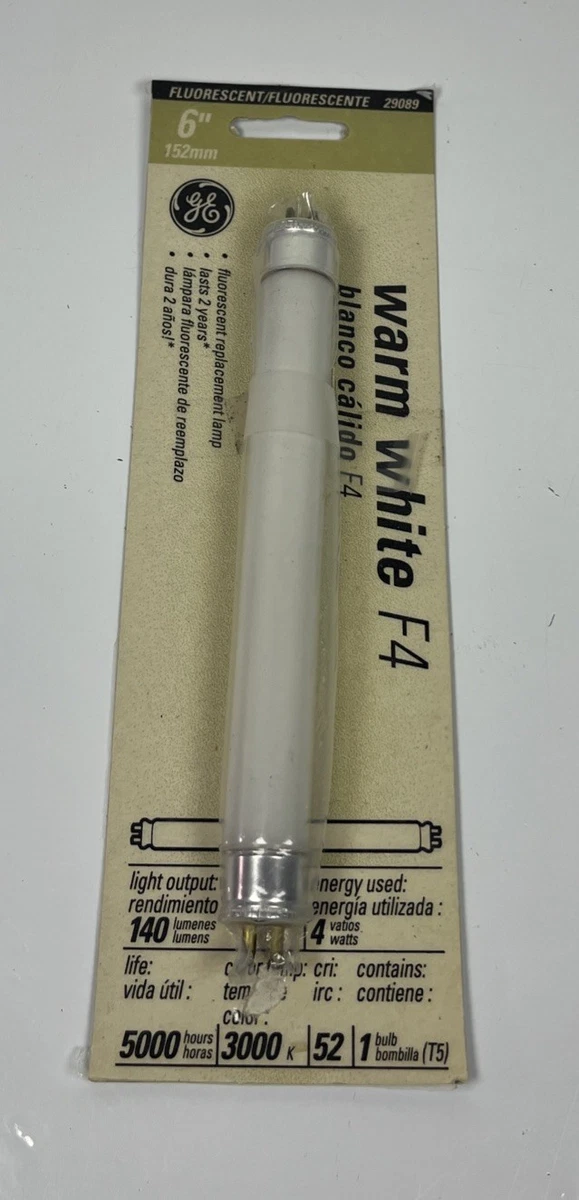 TBE LIGHTING T4 10w Fluorescent Tube Laps 352 - 4 Pack Of CFL Bulbs