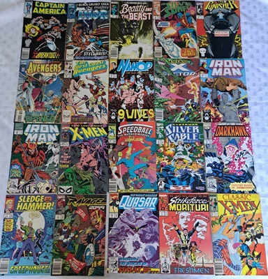 20 Marvel Comics 90's - COMICS FOR THE KIDS TO READ - Iron Man, X Men + More - Image 1 of 4
