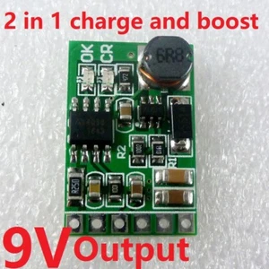 9V 2in1 Charger & Discharger Board DC-DC Converter Step-up Module 3.7V to 9VDC - Picture 1 of 8