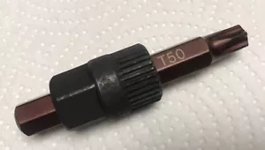Kombinierte Lichtmaschine Kupplung Entfernungswerkzeug 33 Zahn Spline & T50 Torx Stern 6. - Bild 1 von 4