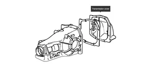 BMW E34 M5 210 DIFFERENTIAL COVER CASE HOUSING LSD E32 540i S38 3.6 33111211688 - Picture 1 of 1