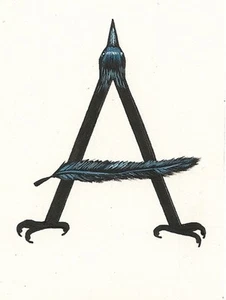 LIBRO DE RECORTES HALLOWEEN ALFABETO LETRA A 1.5X2 RYTA CASA DE MUÑECAS OTOÑO arte popular 🌗 - Imagen 1 de 1