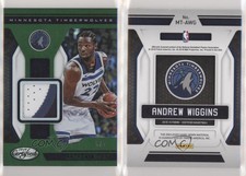 2018-19 Certified Materials Mirror Green /5 Andrew Wiggins #MT-AWG