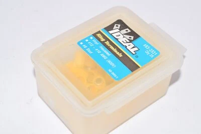 NUEVO, Ideal, 83-2331, Terminales de Anillo, Vinilo Aislado, #12-10, AWG, 600v Foto 1 de 4