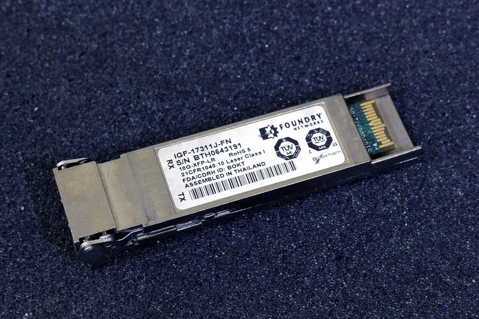 Foundry Networks IGF-17311J-FN 10GE XFP Transceiver Module 10G-XFP-LR - Image 1 of 1