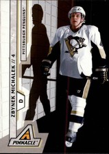 2010-11 Pinnacle Penguins Hockey Card #41 Zbynek Michalek
