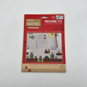 Super Mario Bros Magnets Brown 80 Pcs Nintendo 2015 Collector's Edition NEW - Picture 1 of 2
