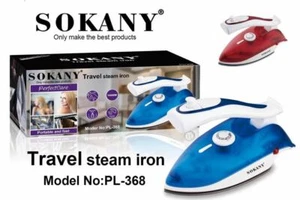 Plancha De Viaje Sokany PL-368 1000W Quita Arrugas Ropa Vapor - Imagen 1 de 1