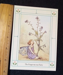 Postkarte: Blumenfeen "Die Vergissmeinnicht Fee" England - Bild 1 von 3