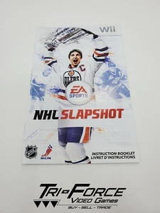 NHL Slapshot Nintendo Wii Booklet / Manual Only, Free shipping - Bild 1 von 1