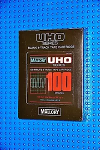 NASTRO 8 TRACCE MALLORY SERIE UHO 100 BIANCO 8 TRACCE (1) (SIGILLATO) - Foto 1 di 6