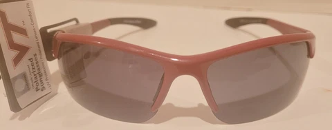 Virginia Tech Hokies NCAA Polarized Blade Sunglasses-Unisex -New Cover