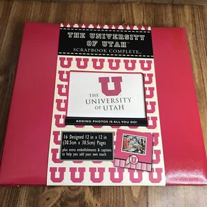 The University of Utah Scrapbook Complete™ Photo Album 16 Predesigned Pages 12" - Picture 1 of 7