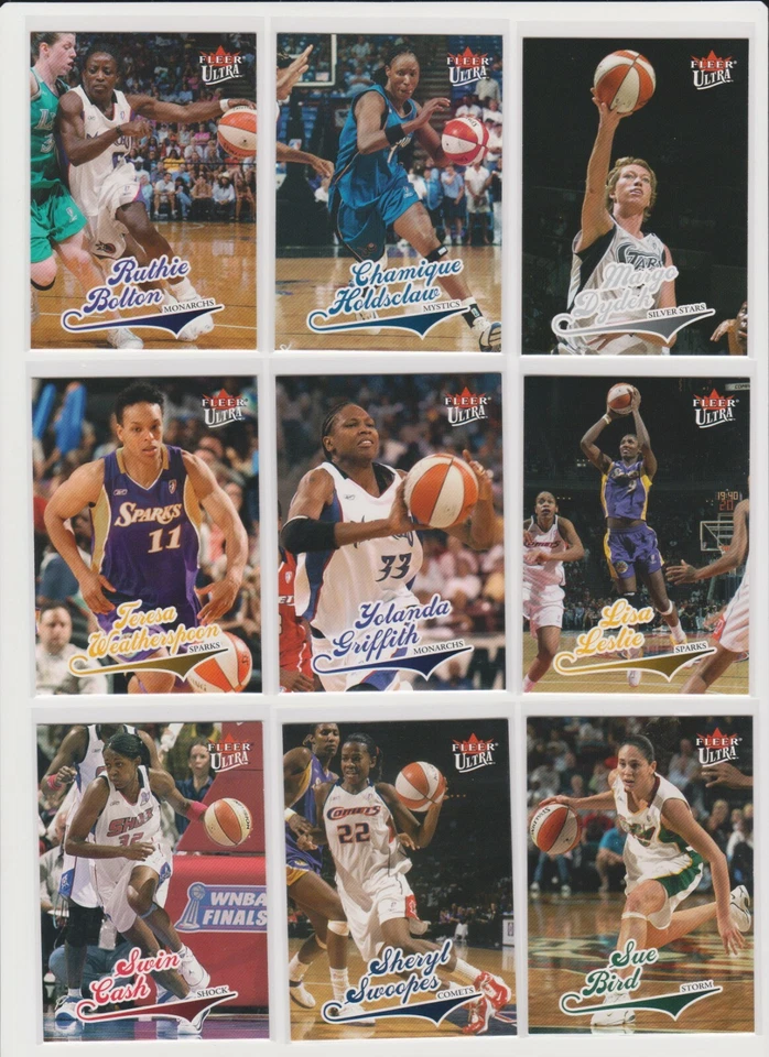 2004 Ultra WNBA Basketball U-pick NM you pick base stars RC rookie inserts - Image 1 of 1