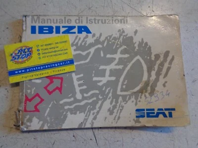 LIBRETTO USO E MANUTENZIONE SEAT IBIZA - EDIZIONE 93 - ORIGINALE - Immagine 1 di 2