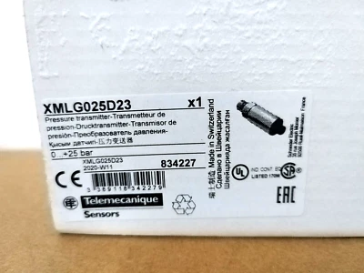 Schneider / Telemecanique XMLG025D23 Pressure Transmitter / Sensor 0...+25 bar - Image 1 of 4