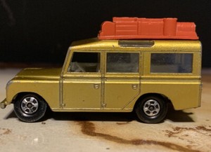 MATCHBOX GOLD LAND ROVER SAFARI  MB12-A2 NICE !!!