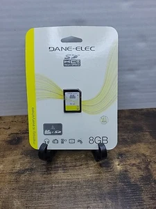 Dane-elec High Speed 8gb Memory Sd Card New  Da- Sd-8192-c T2 - Picture 1 of 3