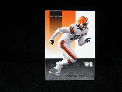 2002 Quincy Morgan Cleveland Browns Ovation Upper Deck   #20 - Image 1 of 2