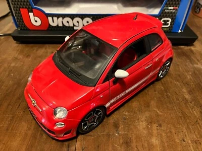 BURAGO 500 ABARTH 1:18 MADE IN CHINA - Immagine 1 di 4
