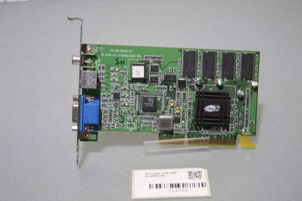 GRAFIKKARTE ATI RAGE 128 AGP - Image 1 of 4