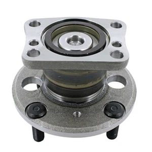 Rear Wheel Bearing and Hub Assembly 4Lugs for 2011-2018 Ford Fiesta 512490 G10. - Picture 1 of 8