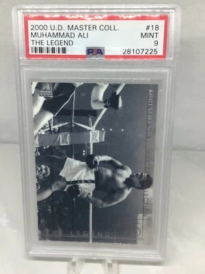 2000 Upper Deck Master Collection #18 Muhammad Ali PSA 9 (only 1 graded higher) - Image 1 of 2