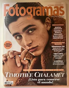 TIMOTHEE CHALAMET Fotogramas Spain Magazine November 2022 - Imagen 1 de 2
