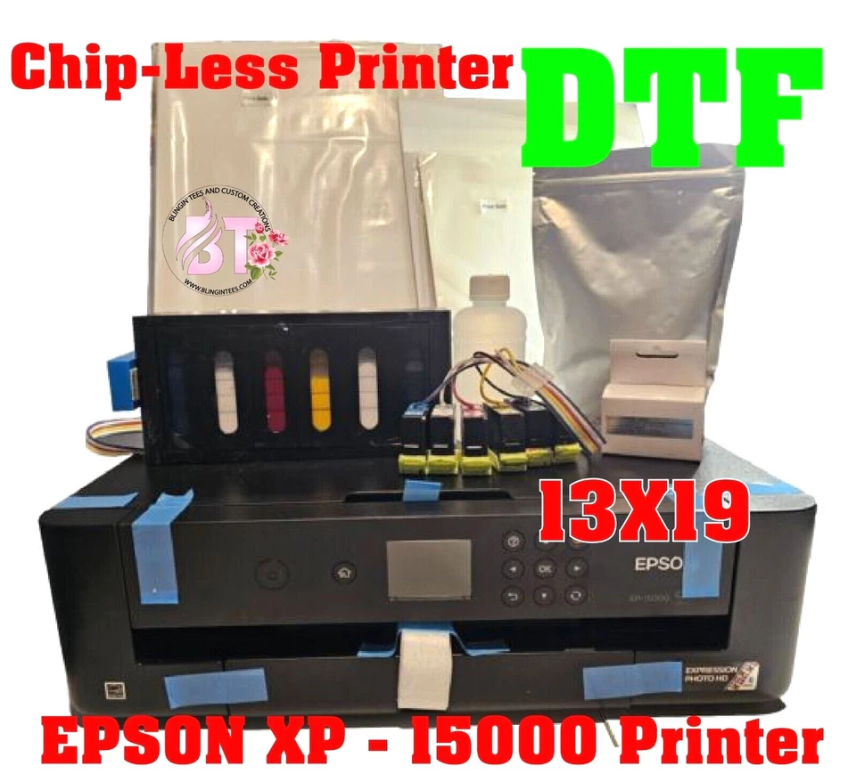 DTF CONVERTED Epson Expression Photo HD XP-15000 PRINTS 13"x19" *FREE SHIPPING* - Image 1 of 1