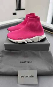 Balenciaga Speed Sock Sneaker Pink Kinder Größe EU 31-32 / UK 12-13 Original - Bild 1 von 11