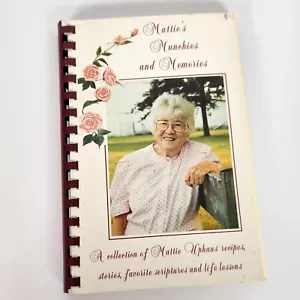 Mattie's Munchies Memories Olathe KS Cookbook College Church of Nazarene Uphaus - Picture 1 of 18