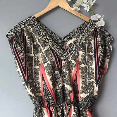 Vestido para mujer GB Junior’s talla mediana multicolor vibrante mini corto [X] Foto 1 de 4