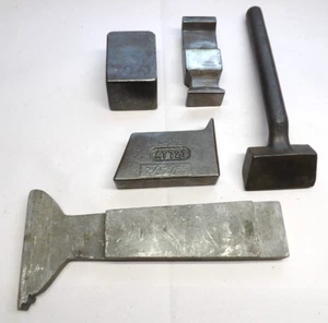 Nice 5 Pc Bucking Bar Aircraft Tool Lot - Picture 1 of 2