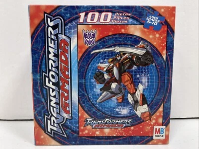 Rompecabezas Transformers Armada Starscream 2002 100 piezas - sellado Foto 1 de 4