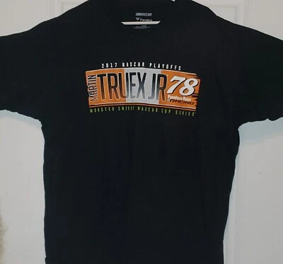2017 MONSTER ENERGY CUP SERIES MARTIN TRUEX JR. FURNITURE ROW #78 PLAYOFF SHIRT - Image 1 of 4